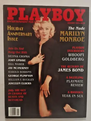 Playboy Jan 1997 POM Jami Ferrell Marilyn Monroe NUDE Whoopi Goldberg Interview • $19.99