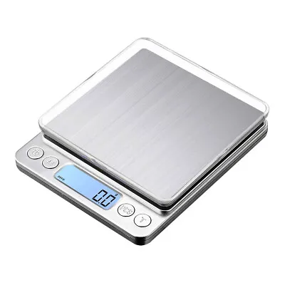 Digital Weight Scale Kitchen Jewelry Gold Grain Food MiniSize Gram 3000g X 0.1g • $10.25