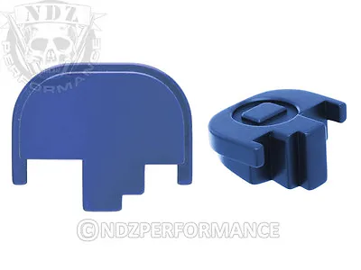 For Smith & Wesson M&P & M2.0 Full & Compact Slide Cover Plate Aluminum Blue • $19.99