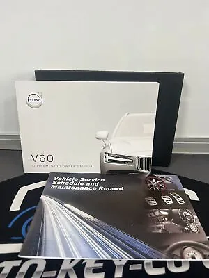 Volvo V60 Owners Handbook / Supplement To Manual + Wallet 2019~2023 (2020) • $34.72