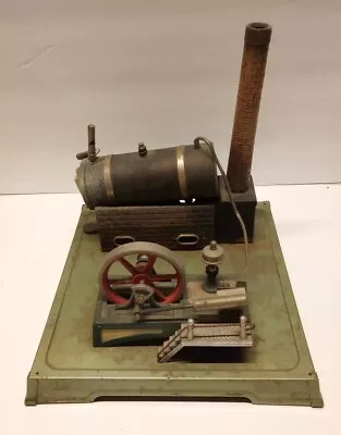 Vtg. Fleischmann Mini Steam Engine Toy With Original Pieces  • $110