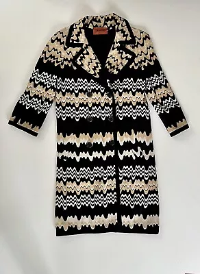 Vintage RUNWAY MISSONI COUTURE Double Breasted Coat • $750