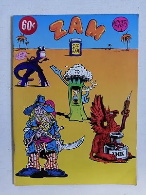 ZAM ZAP JAM 1974 GRIFFIN Moscoso R. CRUMB Williams WILSON Underground Mini Comic • $19.95