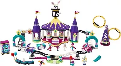 LEGO FRIENDS 41685 - Magical Funfair Roller Coaster - Used Great Condition • $35