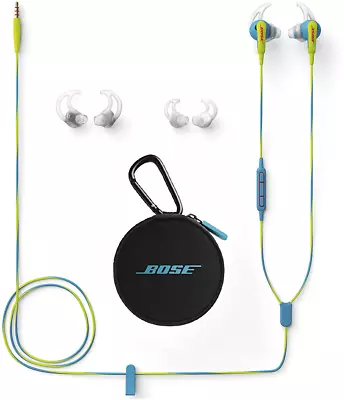 Bose SoundSport Wired Headphones Blue-Yellow - Unused Local Samples • $79