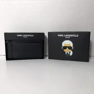 $19.94 • Buy Men's Wallet Card KARL LAGERFELD PARIS LEATHER Brand-New W/tag FREE SHIPPING