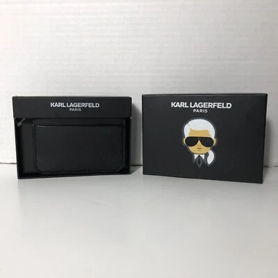 $19.94 • Buy Men's Wallet Card KARL LAGERFELD PARIS LEATHER Brand-New W/tag FREE SHIPPING