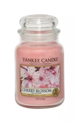 Yankee Candle 22oz 623g Large Jar Cherry Blossom • £20.50