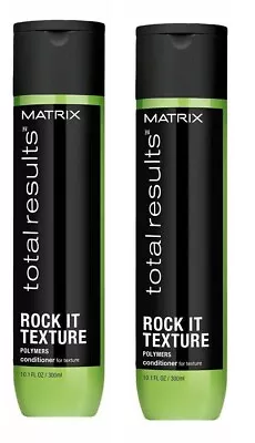 Matrix Total Results Rock It Texture Conditioner 10oz(pack Of 2) Sale • $44.98