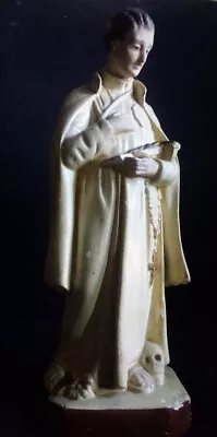 Rare Vtg ST GABRIEL OF OUR LADY OF SORROWS STATUE Possenti Catholic Chalkware • $59