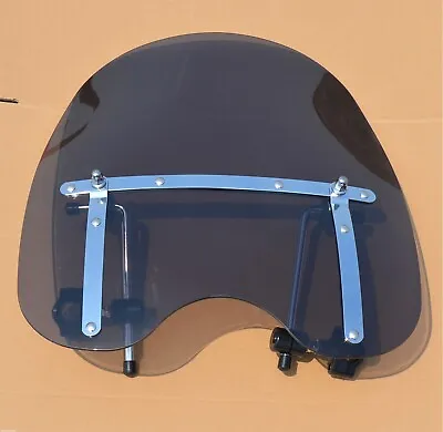 Smoke Windscreen Windshield For Yamaha V-Star XVS1100 XVS650 XVS1300 XVS950 • $52.49