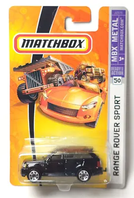 Matchbox 2005 Range Rover Sport Black #50 • $15.20