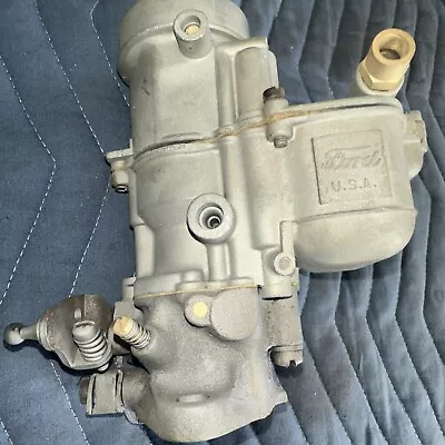 1947-1951 Ford 8HA Carburetor Flathead V8 Oem VTG Sandblasted Needs Rebuilt • $149.99