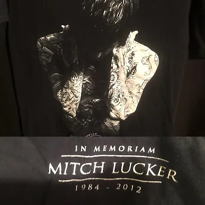 Mitch Lucker - In Memorium 1984-2012 T-shirt /Medium • $75