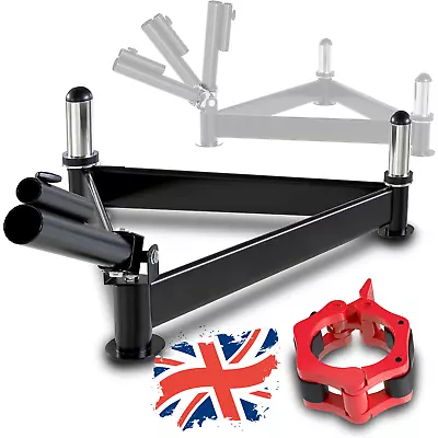 T Bar Row Landmine Grappler Commercial Gym Rowing Platform Olympic Standard Bars • £29.99