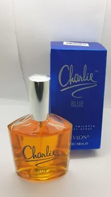Revlon Charlie Blue Eau De Toilette Edt 100ml Spray - Damaged - Women's For Her • £8.34