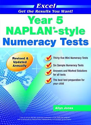 Excel Naplan*-Style Numeracy Tests Year 5 • $26.97