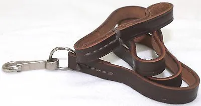 East German Makarov Tokarev Brown Leather Lanyard Saddle Stitched Each E645 • $8.79