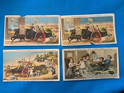 Victorian Trade Cards - Bellows Falls Vermont Nursery Rhyme A.F. Holden  4 • $2.99