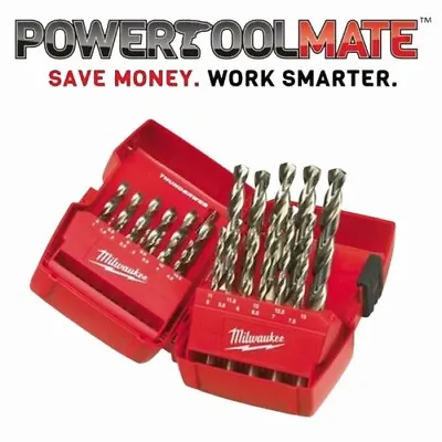 £57.99 • Buy Milwaukee 4932352376 25 Piece Thunderweb HSS-G Metal Drill Bit Set