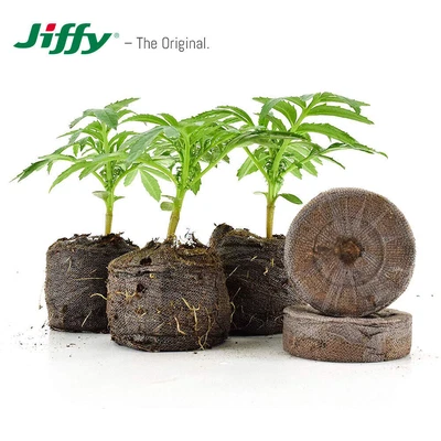 £5.99 • Buy JIFFY-7 Peat Compost Plug Seed Starter Grow Propagation Hydro Pellets 41 X 42mm