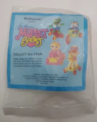 Muppet Babies Kermit The Frog McDonalds Happy Meal Toy Vintage 1988 • $12.99