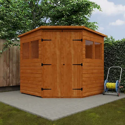 Corner Garden Outdoor Shed 10-Year Guarantee • £919.99