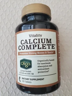 Melaleuca Vitality Calcium Complete 120 Tablets *SEALED* • $20.99