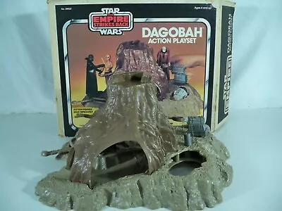 K24i05202 DAGOBAH PLAYSET 100% COMPLETE 1981 STAR WARS ESB ORIGINAL VINTAGE • $399.99