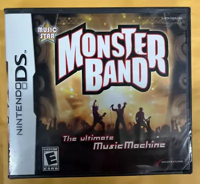 Monster Band Nintendo DS 2009 ***VERY RARE***BRAND NEW***FACTORY SEALED*** • $149.95