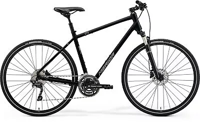 Merida CROSSWAY 300 BLK/SLVR M 2022 Trekking City Commuter Fitness Gravel Bike • $687.82