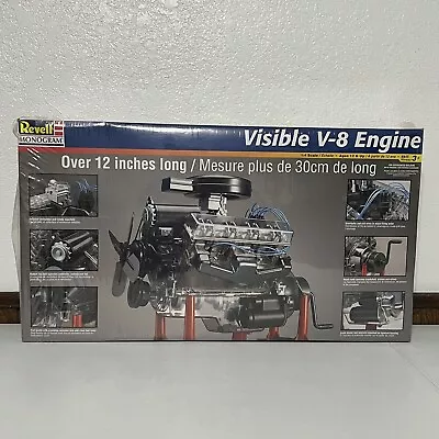 Revell Monogram 85-8883 1:4 Visible V-8 Engine New Sealed 1998 Vintage Skill 3+ • $187.98