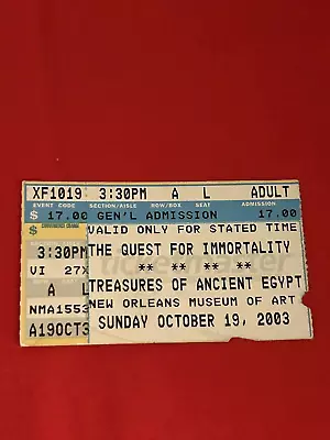 Ticket Stub  The Nutcracker  ~Houston Ballet December 14 2002 Brown-Wortham • $6.99