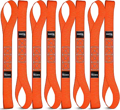 Haccoplanet 8PK Soft Loop Motorcycle Tie-Down Straps 1.6 X 17Inch 12000LB Break • $19.09