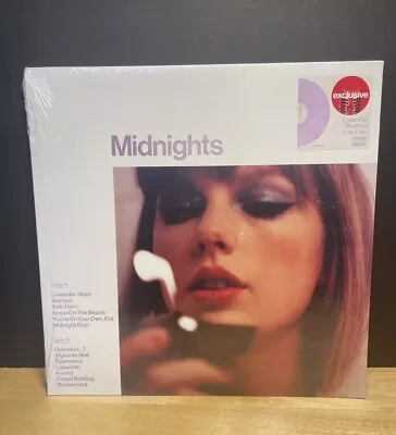 Taylor Swift Midnights Exclusive Lavender Marbled Vinyl LP Explicit 2022 NEW! • $34.99