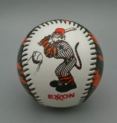 Put A Tiger In Your Tank Exxon Animal Print Promotional Baseball • $34.24