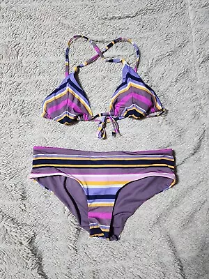 H&M Striped Bikini Set • $12