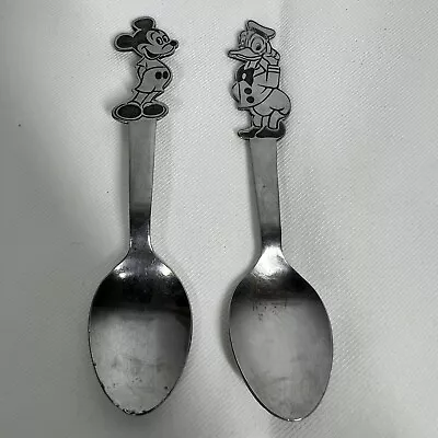 Walt Disney Prod. Stainless By Donald Youth Spoon 5 1/2” Japan • $16.99