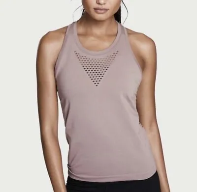 Victorias Secret Victoria Sport Mesh Tank Top Racerback Size Small • £9.64