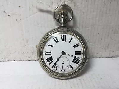 Large GWR Railway Pocket Watch Working Order Buren Movement  • $338.51