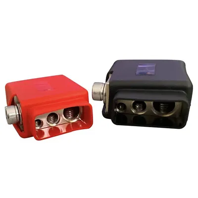 Ultimate Positive Negative Battery Terminal Pair 0/4 /8 AWG With Top Post Port • $33.69