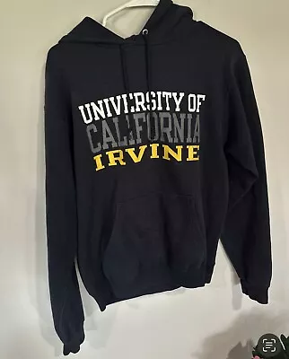 Irvine University Hoodie Size Small Navy California Blue Champion Unisex Adult • $12.99