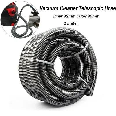 Flexible Tube Extension Hose Vacuum Cleaner Hose Vacuum Cleaner Telescopic Hose • £8.65
