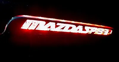 MAZDASPEED Third Brakelight Overlay Decal For 2007-2009 Mazdaspeed 3 (Hatchback) • $11.99
