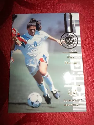 Mia Hamm 1996 Upper Deck UD Olympic Team USA Soccer Rookie Card RC #112 • $7.99