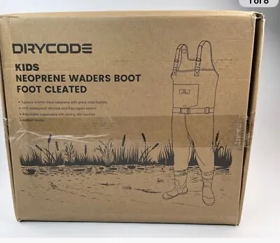 DRYCODE Kids Waders With Insulated Boots Youth Waders For Kids • $48