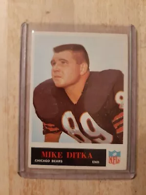 1965 Philadelphia #19 Mike Ditka - Bears! • $14