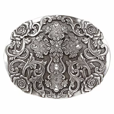 Nocona Ladies Lydia Western Cross Silver Belt Buckle 37108 • $25