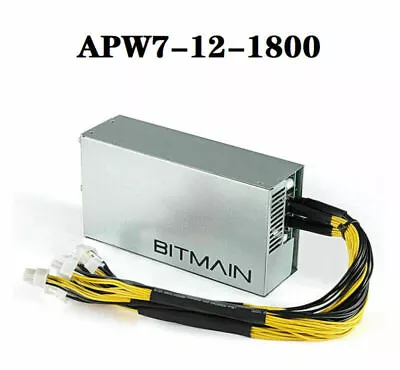 Bitmain APW7 Power Supply PSU 1800W For Antminer S7 S9 T9 L3 D3  NEW • $186