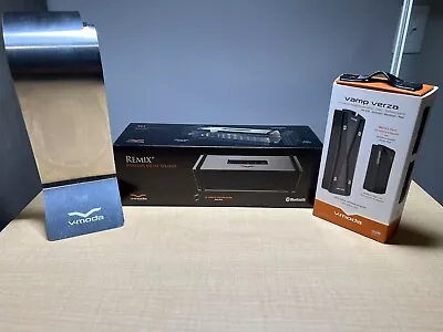 $99.99 • Buy V-Moda Bundle: Vamp Verza Amplifier, Remix Wireless Speaker & Testa Stand